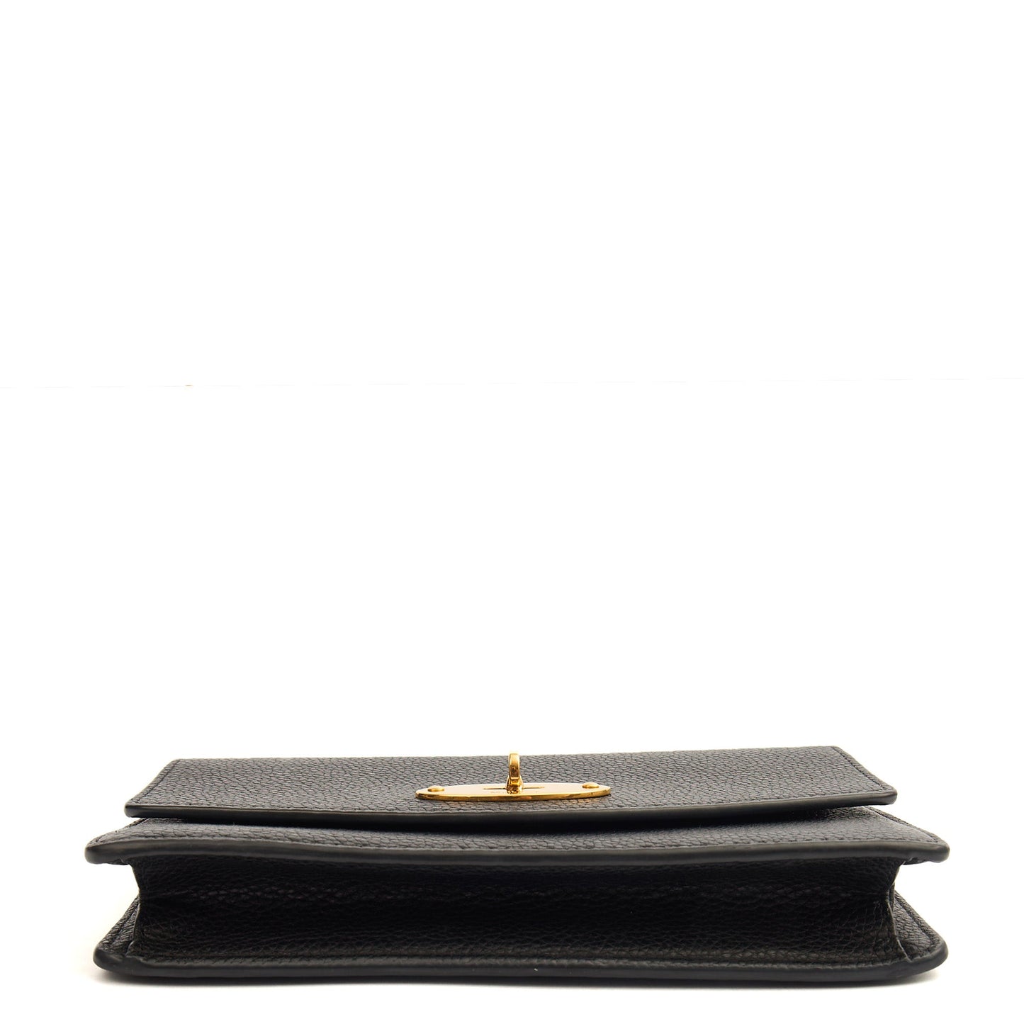 Mulberry Cross Body Darley Shoulder Bag  in Black, Leather — Detail View