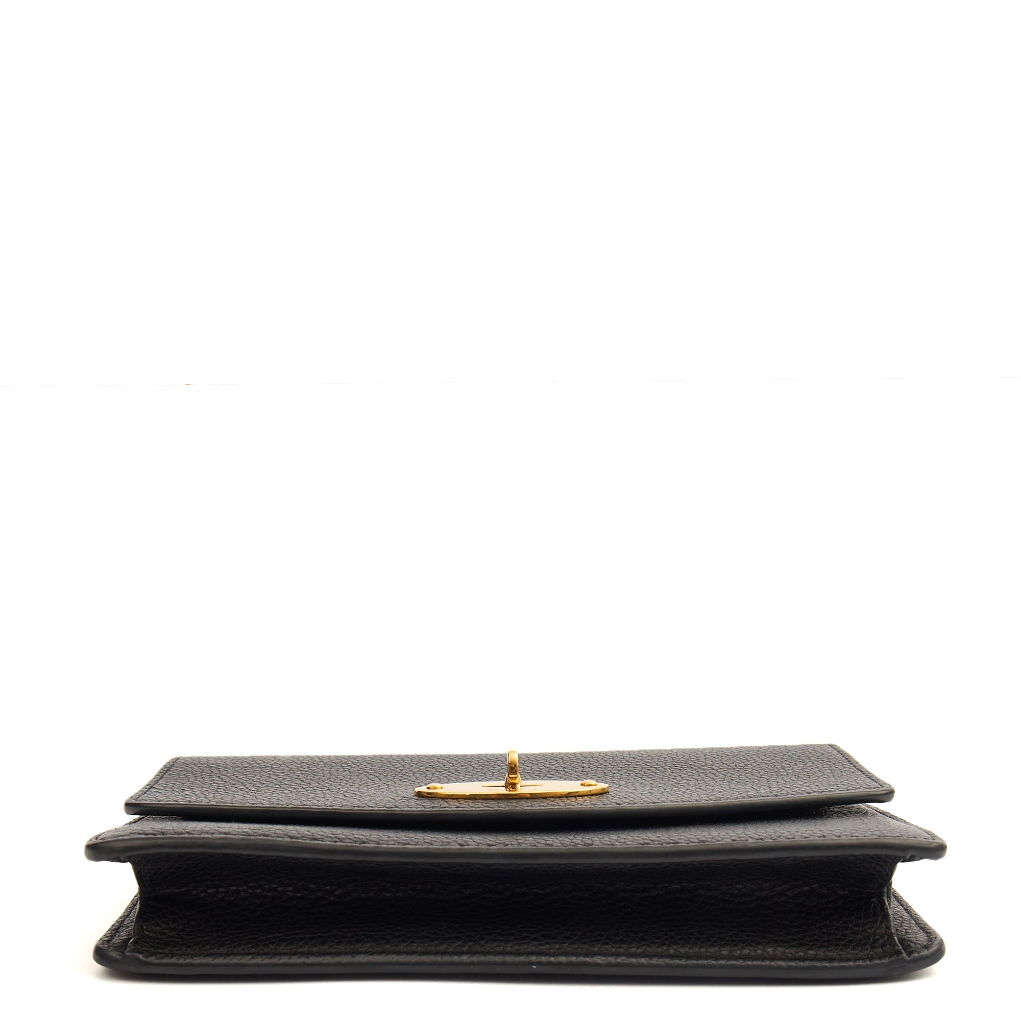 Mulberry Cross Body Darley Shoulder Bag  in Black, Leather — Detail View