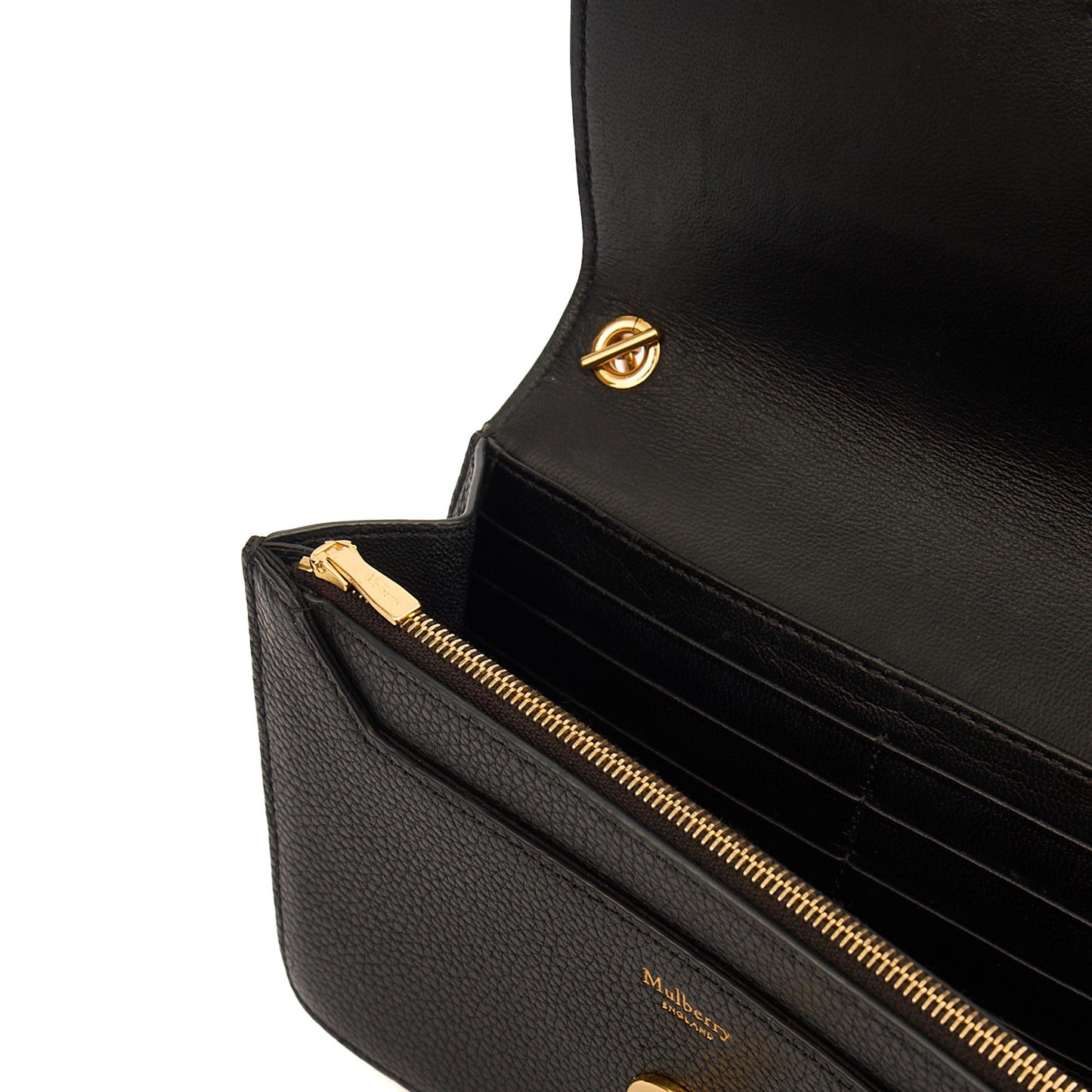 Mulberry Cross Body Darley Shoulder Bag  in Black, Leather — Lifestyle View