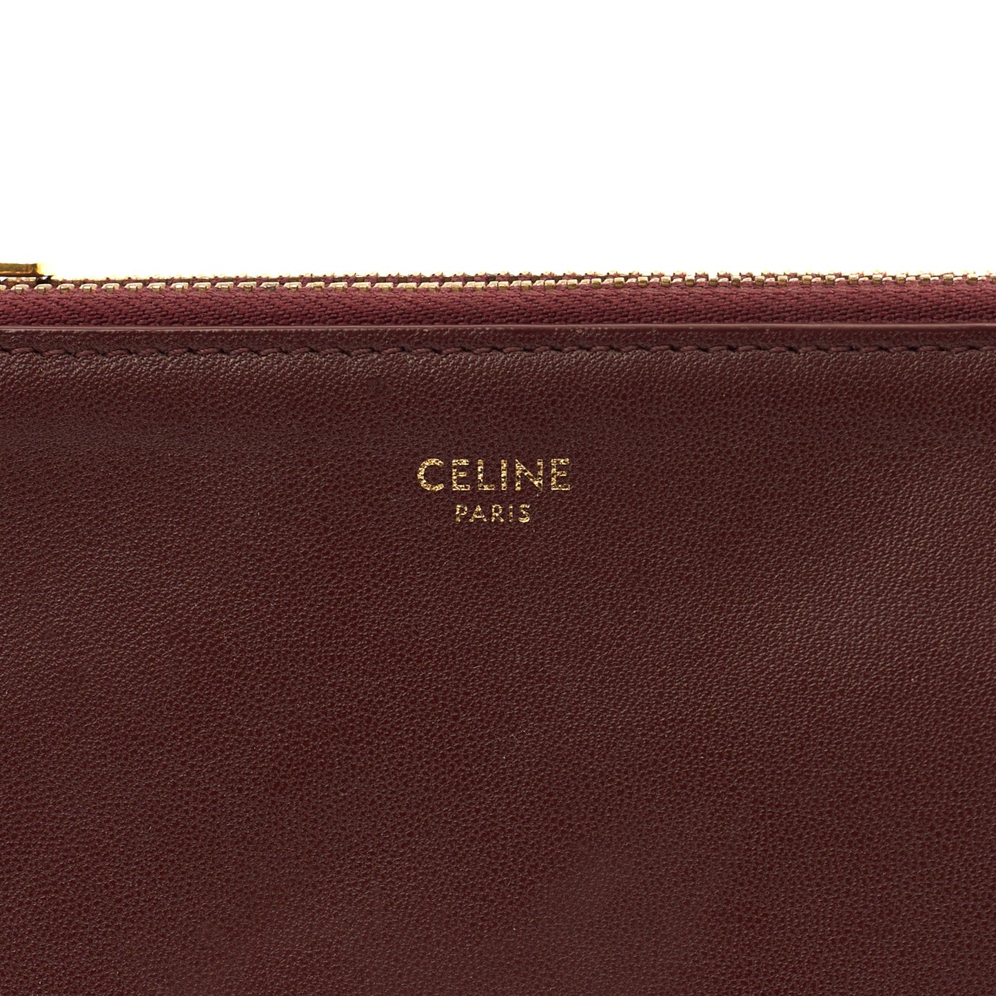 Celine Cross Body Trio in Red, Box Calfskin — Lifestyle View