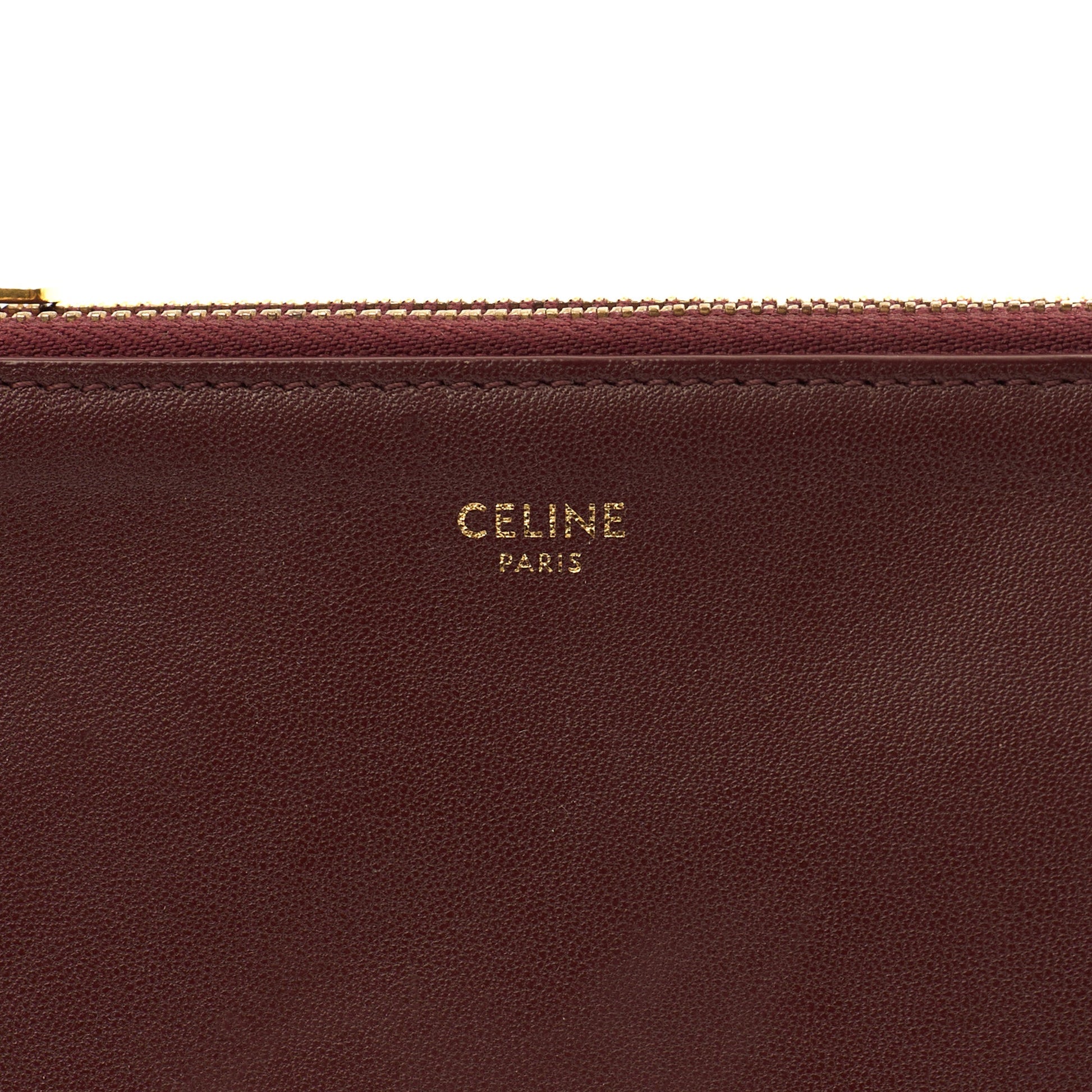 Celine Cross Body Trio in Red, Box Calfskin — Lifestyle View