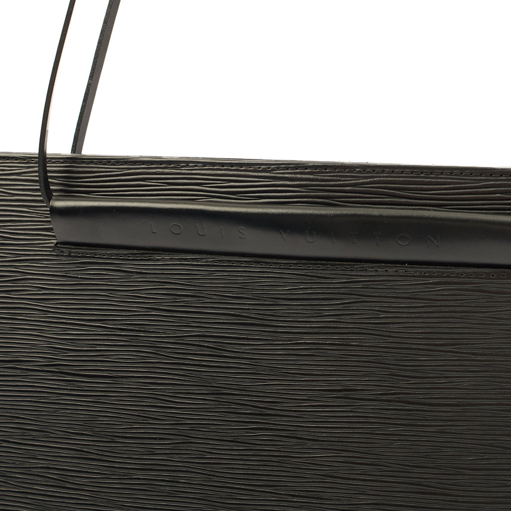 Louis Vuitton Shoulder Bag Saint Tropez in Black, Epi Leather — Alternate View 12