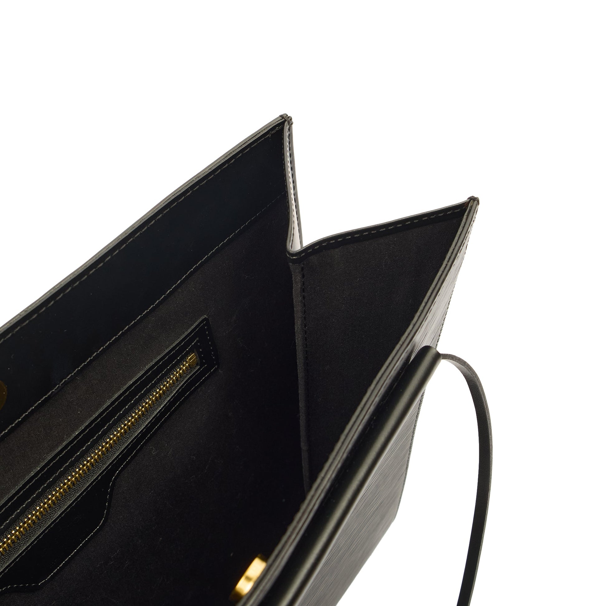 Louis Vuitton Shoulder Bag Saint Tropez in Black, Epi Leather — Alternate View 7