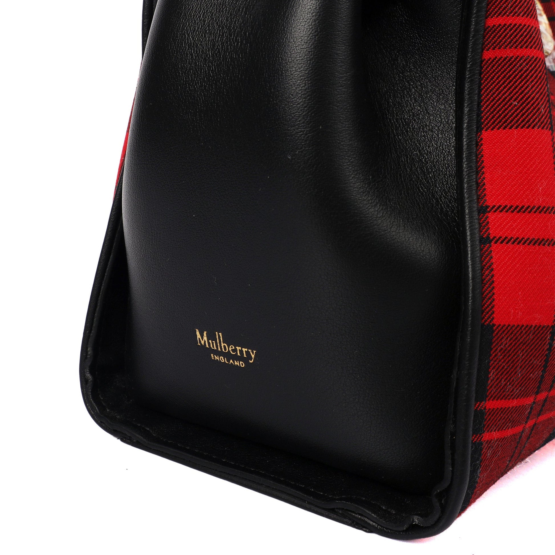 Mulberry Mini Bag Iris - Small in Red, Leather — Alternate View 12