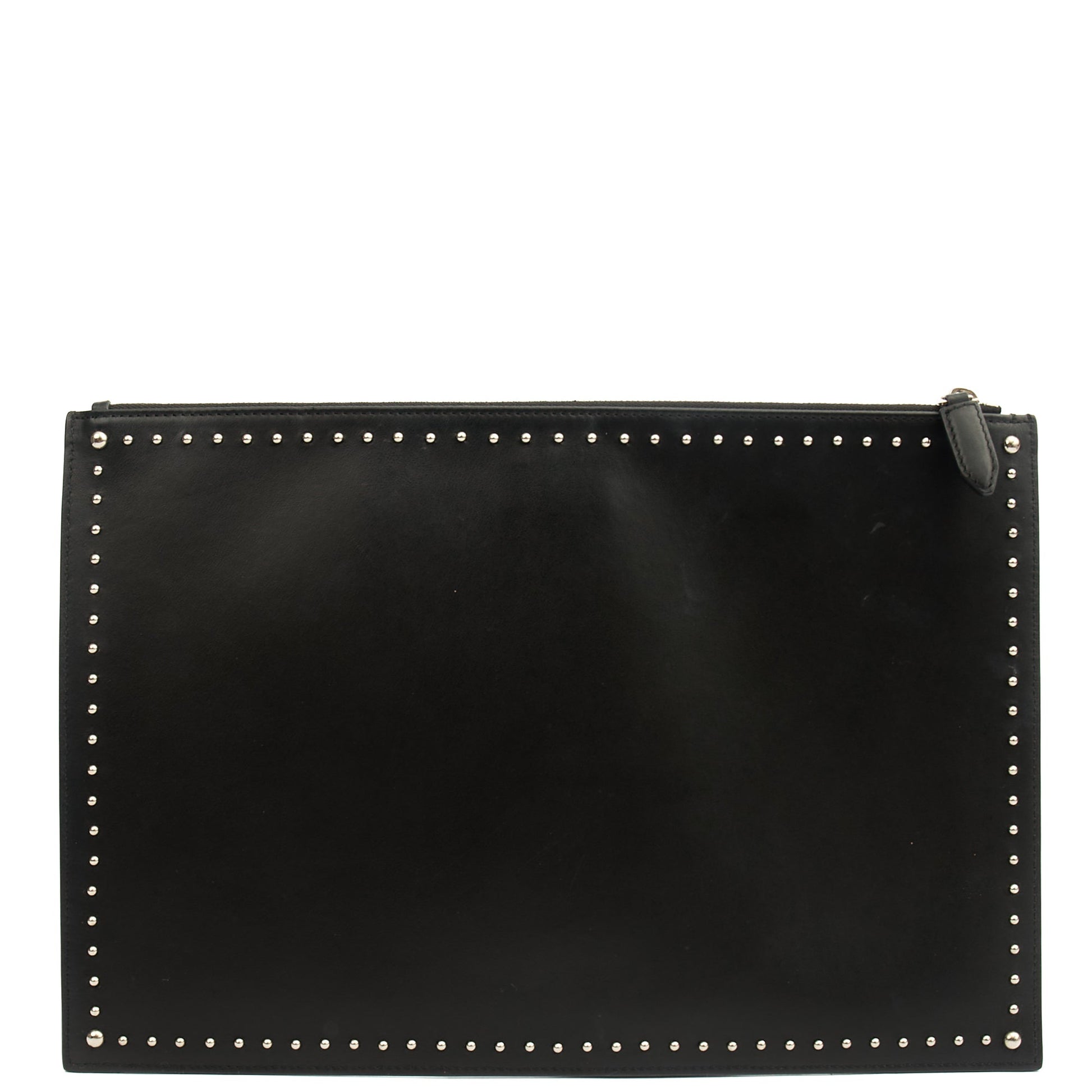 Givenchy Clutch Zip Pouch in Black, Box Calfskin — Alternate View 9