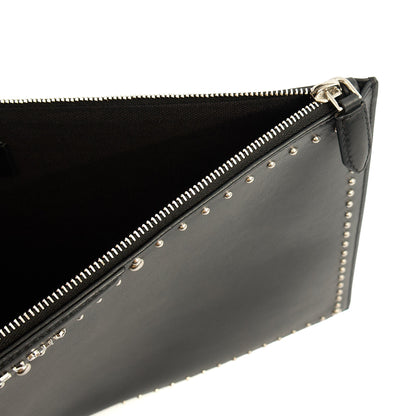 Givenchy Clutch Zip Pouch in Black, Box Calfskin — Alternate View 11