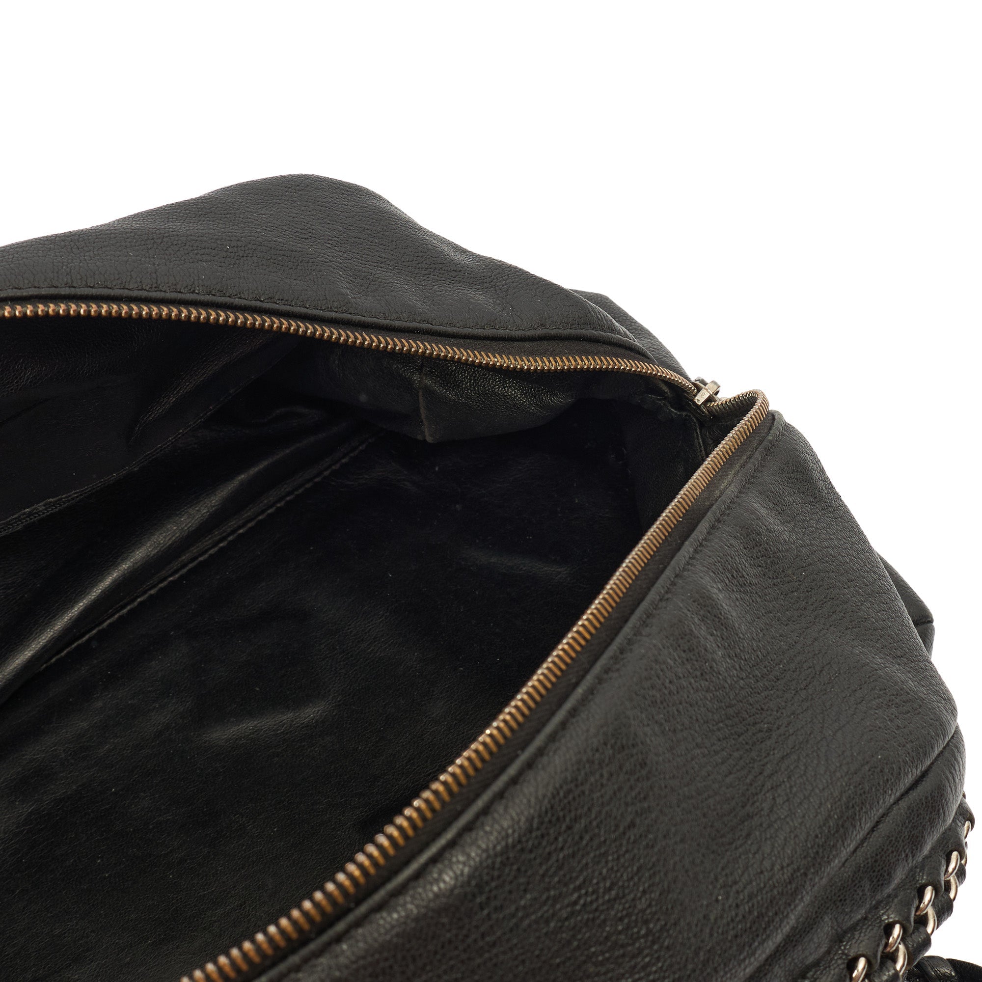 Chanel Tote Luxe Ligne Tote in Black, Lambskin Leather — Alternate View 10