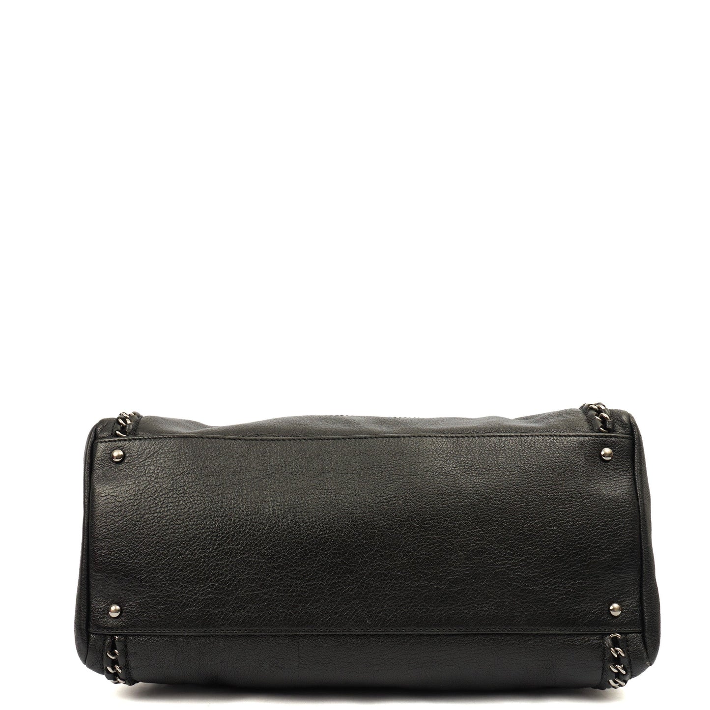 Chanel Tote Luxe Ligne Tote in Black, Lambskin Leather — Lifestyle View