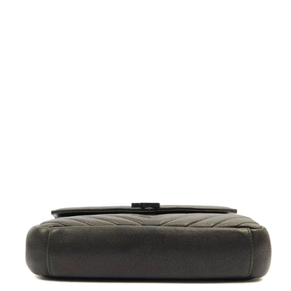 Saint Laurent Cross Body College - Medium in Black, Leather — Alternate View 18