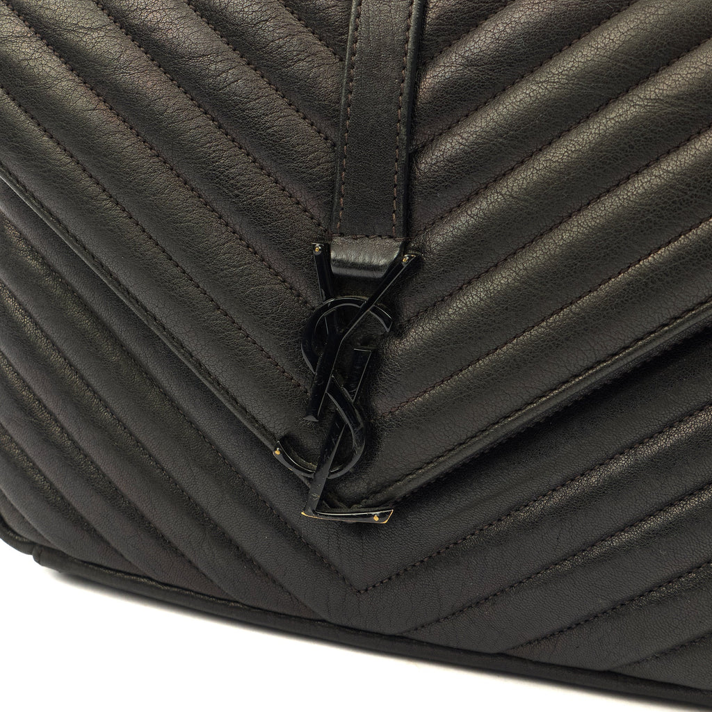 Saint Laurent Cross Body College - Medium in Black, Leather — Alternate View 12