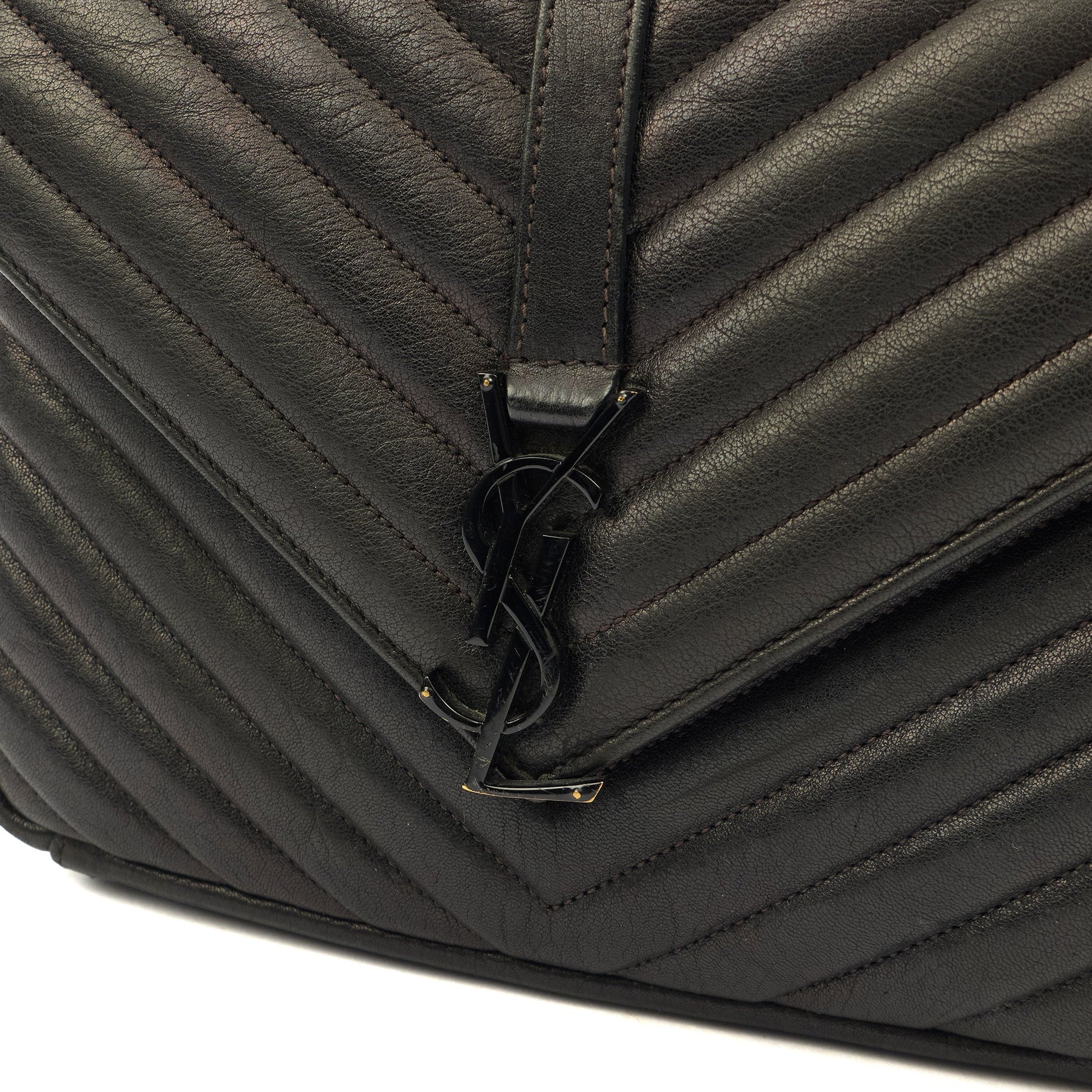 Saint Laurent Cross Body College - Medium in Black, Leather — Alternate View 19