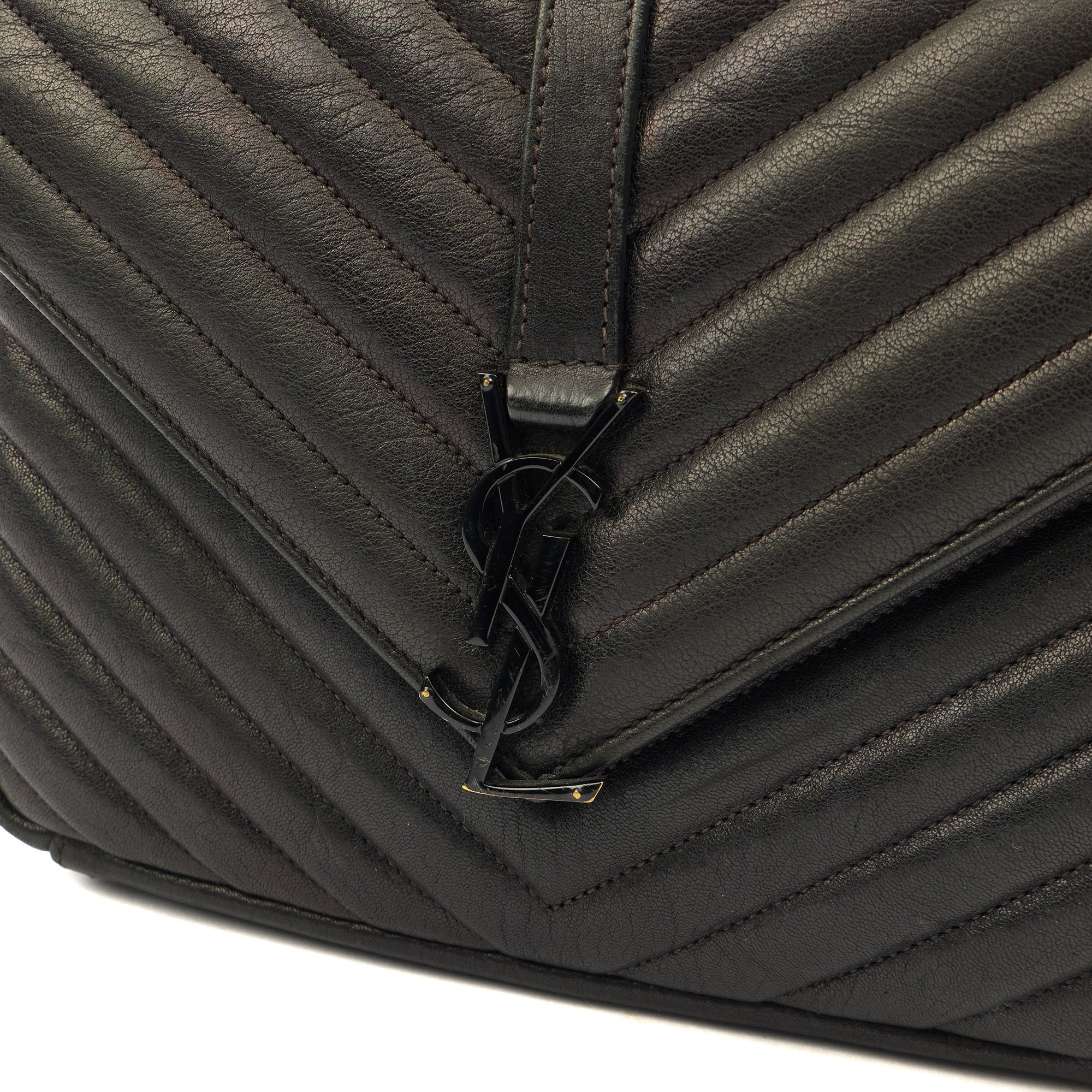 Saint Laurent Cross Body College - Medium in Black, Leather — Alternate View 19