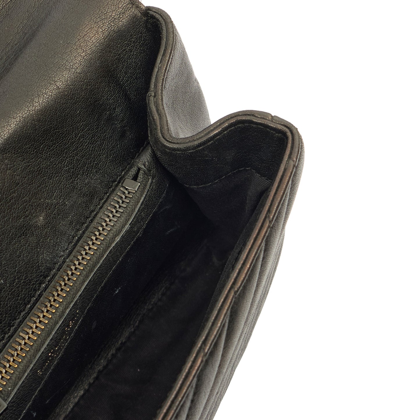 Saint Laurent Cross Body College - Medium in Black, Leather — Alternate View 21