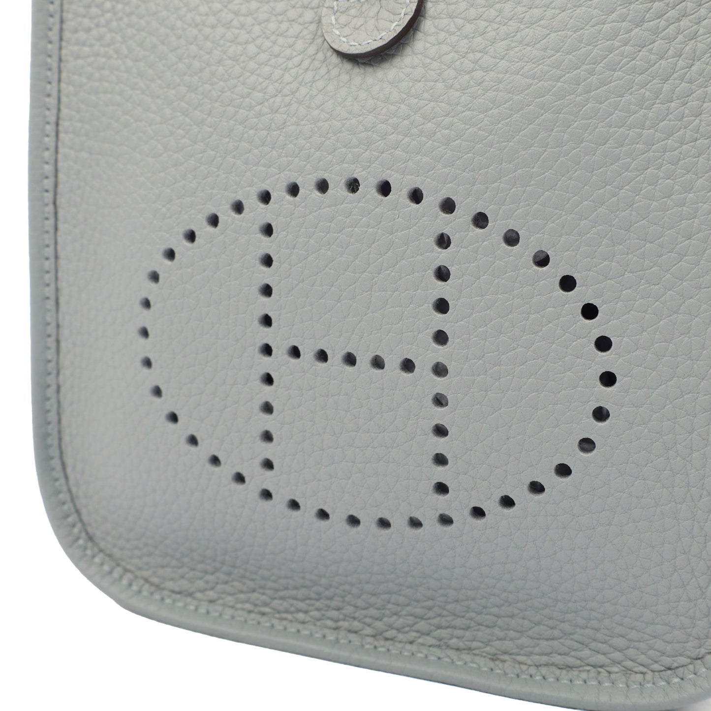 Hermes Evelyne 16 (TPM) in Gris Pantin, Clemence Leather — Alternate View 8