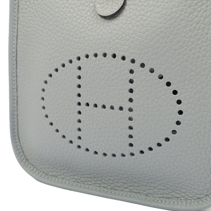 Hermes Evelyne 16 (TPM) in Gris Pantin, Clemence Leather — Alternate View 8
