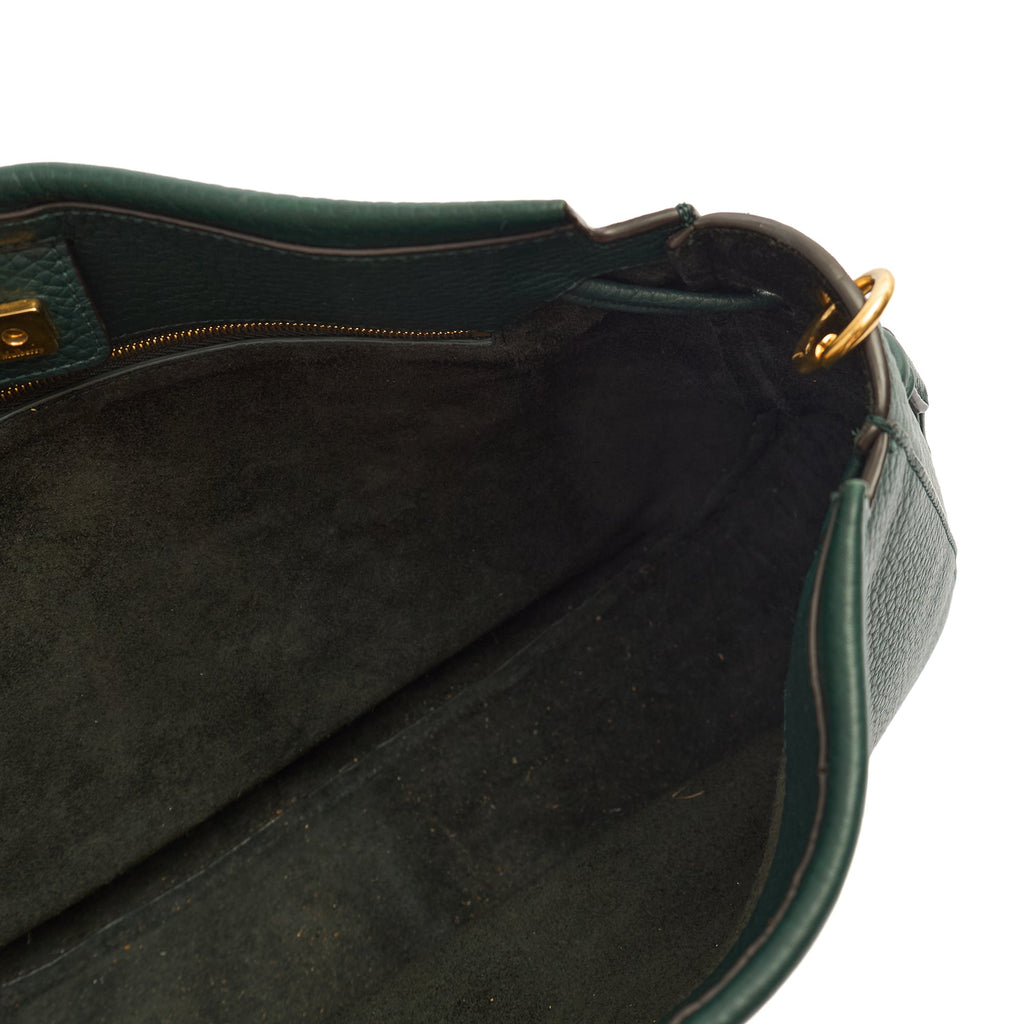 Mulberry Top Handle Iris Hobo in Mulberry Green, Calfskin Leather — Alternate View 8