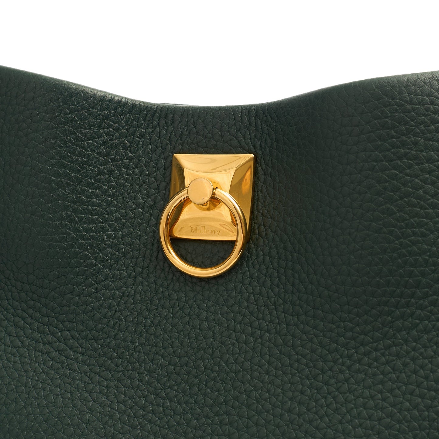 Mulberry Top Handle Iris Hobo in Mulberry Green, Calfskin Leather — Lifestyle View