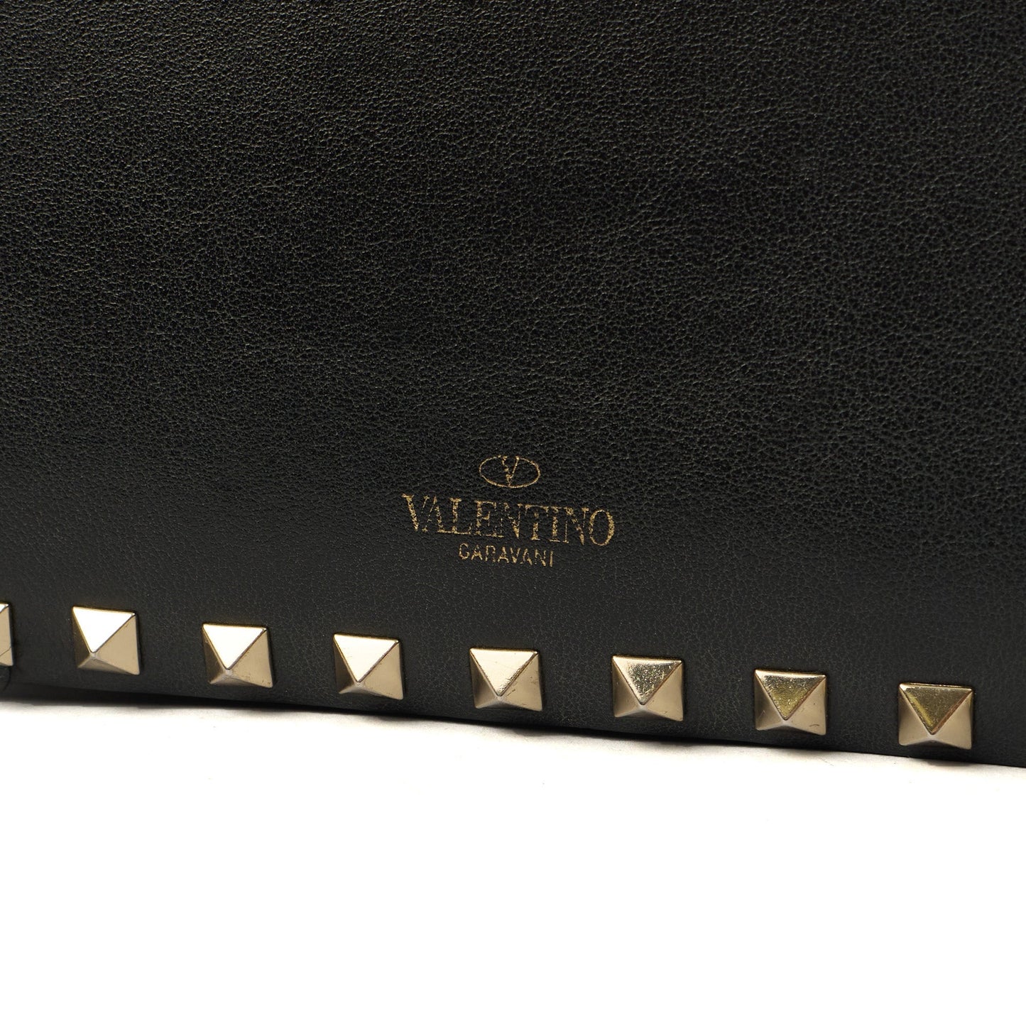 Valentino Cross Body Rockstud Crossbody Bag - Small in Black, Calfskin — Lifestyle View