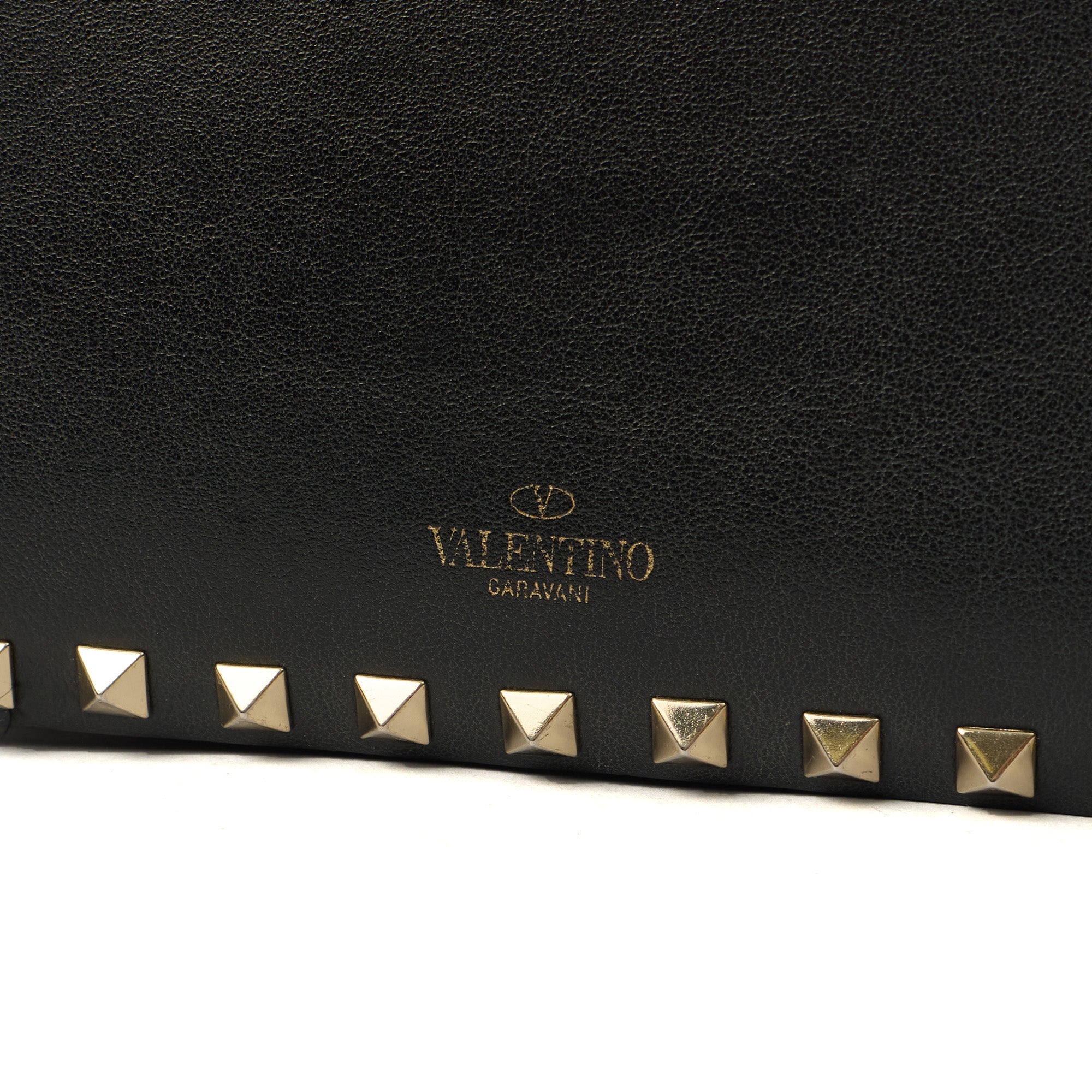 Valentino Cross Body Rockstud Crossbody Bag - Small in Black, Calfskin — Lifestyle View