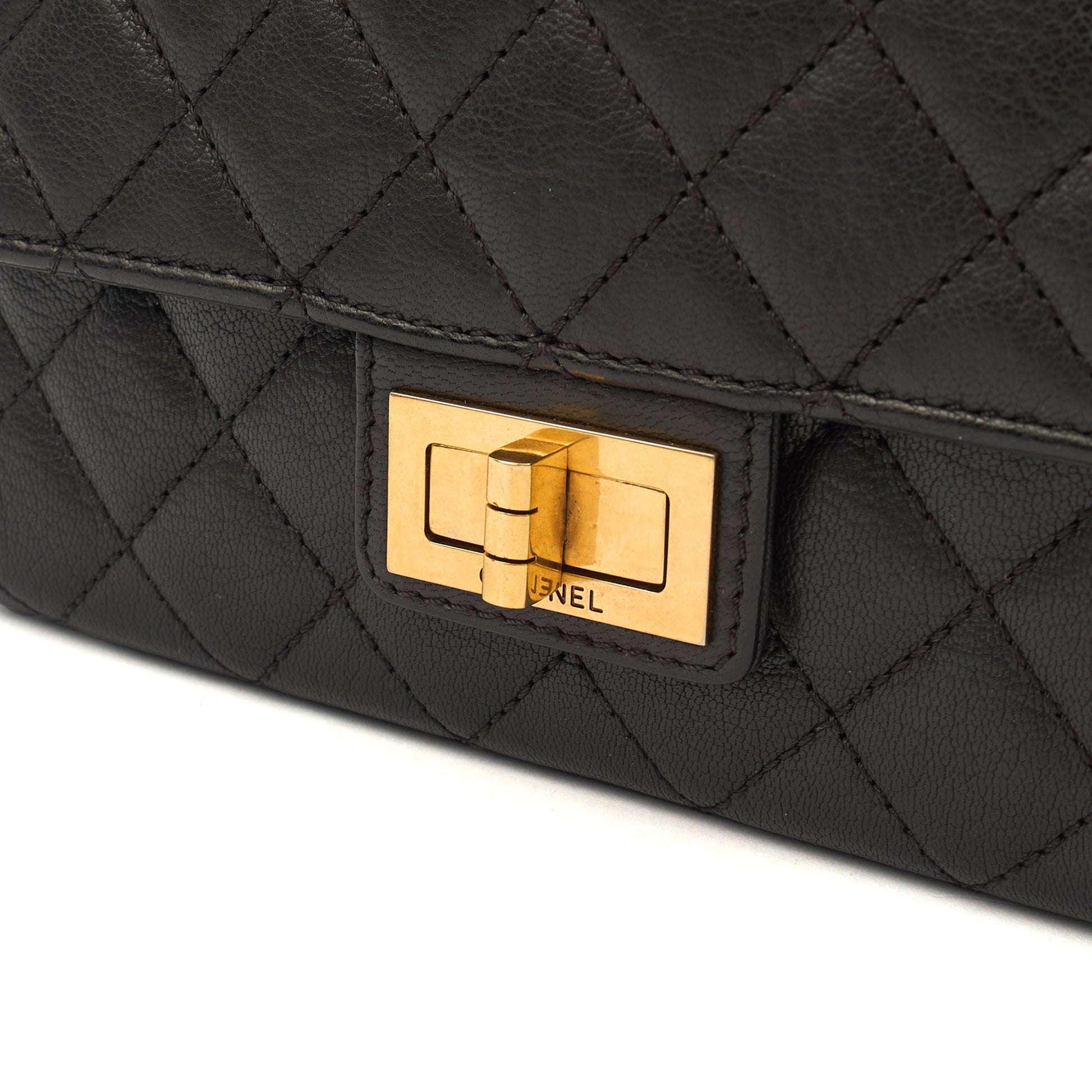 Chanel Cross Body 2.55 Reissue - Mini in Black, Leather — Lifestyle View