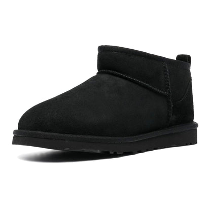 UGG Classic Ultra Mini Black (Wmns) — UK 1 — Side View