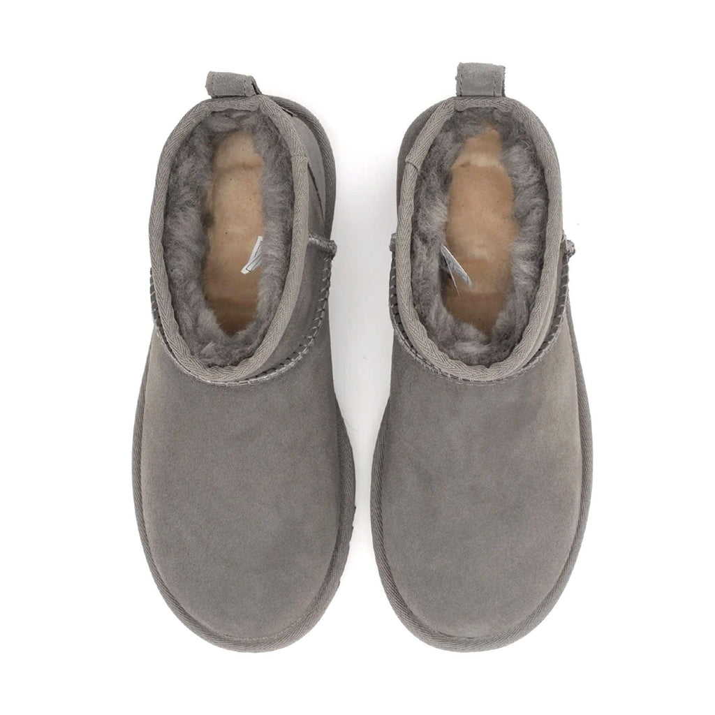 UGG Classic Ultra Mini Boot Goat (Wmns) — UK 1 — Back View