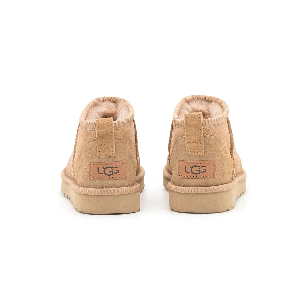 UGG Classic Ultra Mini Brown Driftwood (Wmns) — UK 1 — Top View