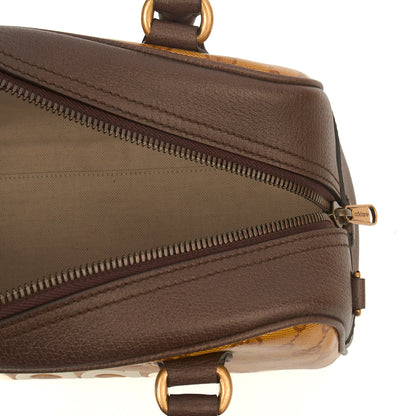 Gucci Tote Bowler Bag in Brown, Leather — Alternate View 17