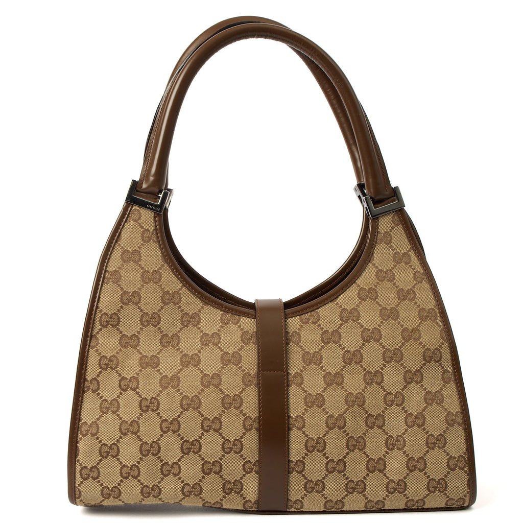 Gucci Shoulder Bag Jackie in Neutral, GG Canvas — Alternate View 10