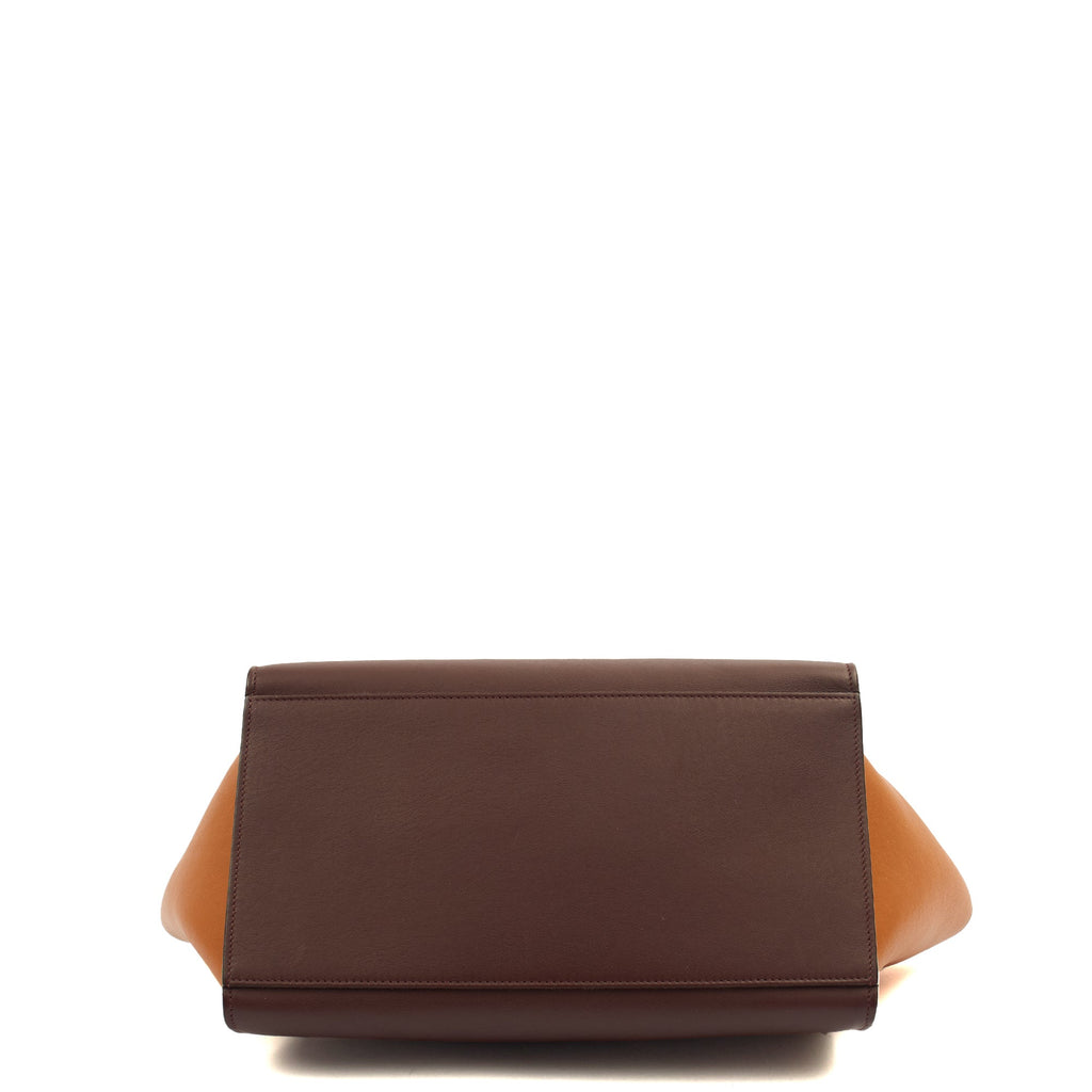 Celine Top Handle Trapeze - Medium in Red, Leather — Alternate View 16