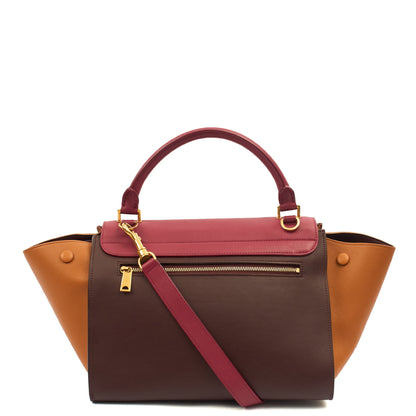 Celine Top Handle Trapeze - Medium in Red, Leather — Alternate View 15