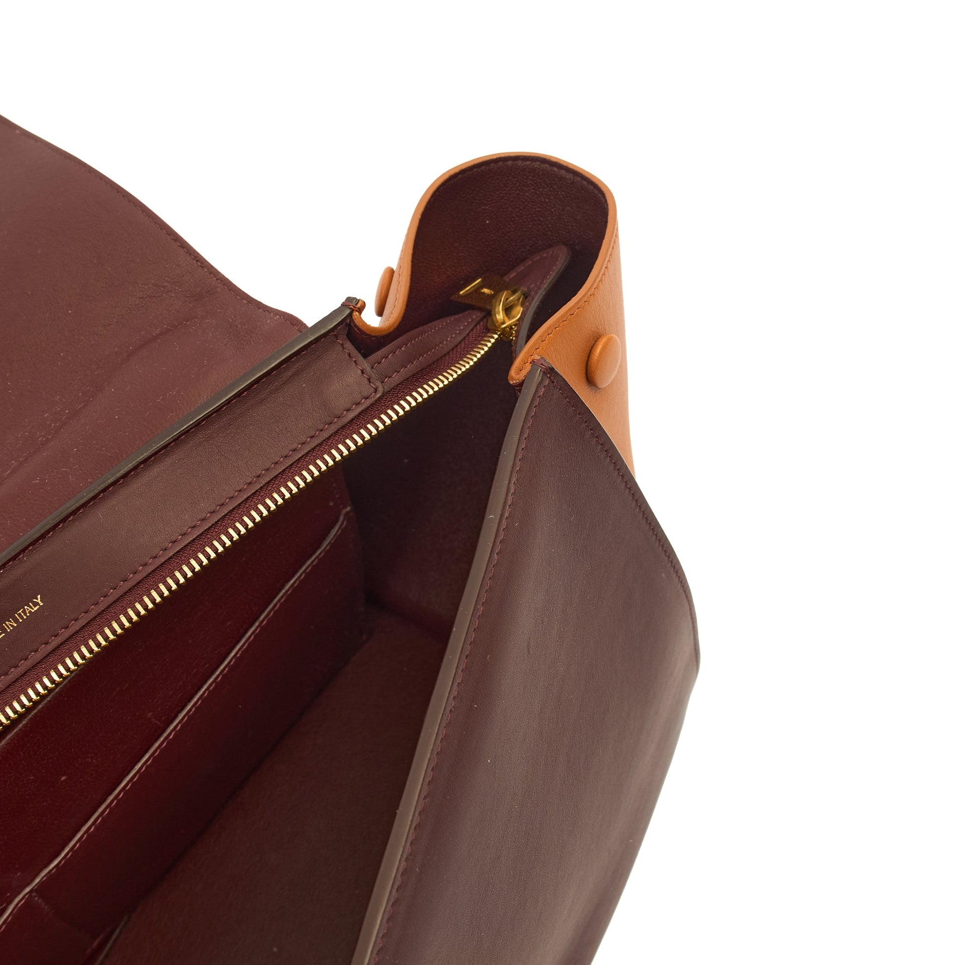 Celine Top Handle Trapeze - Medium in Red, Leather — Alternate View 17