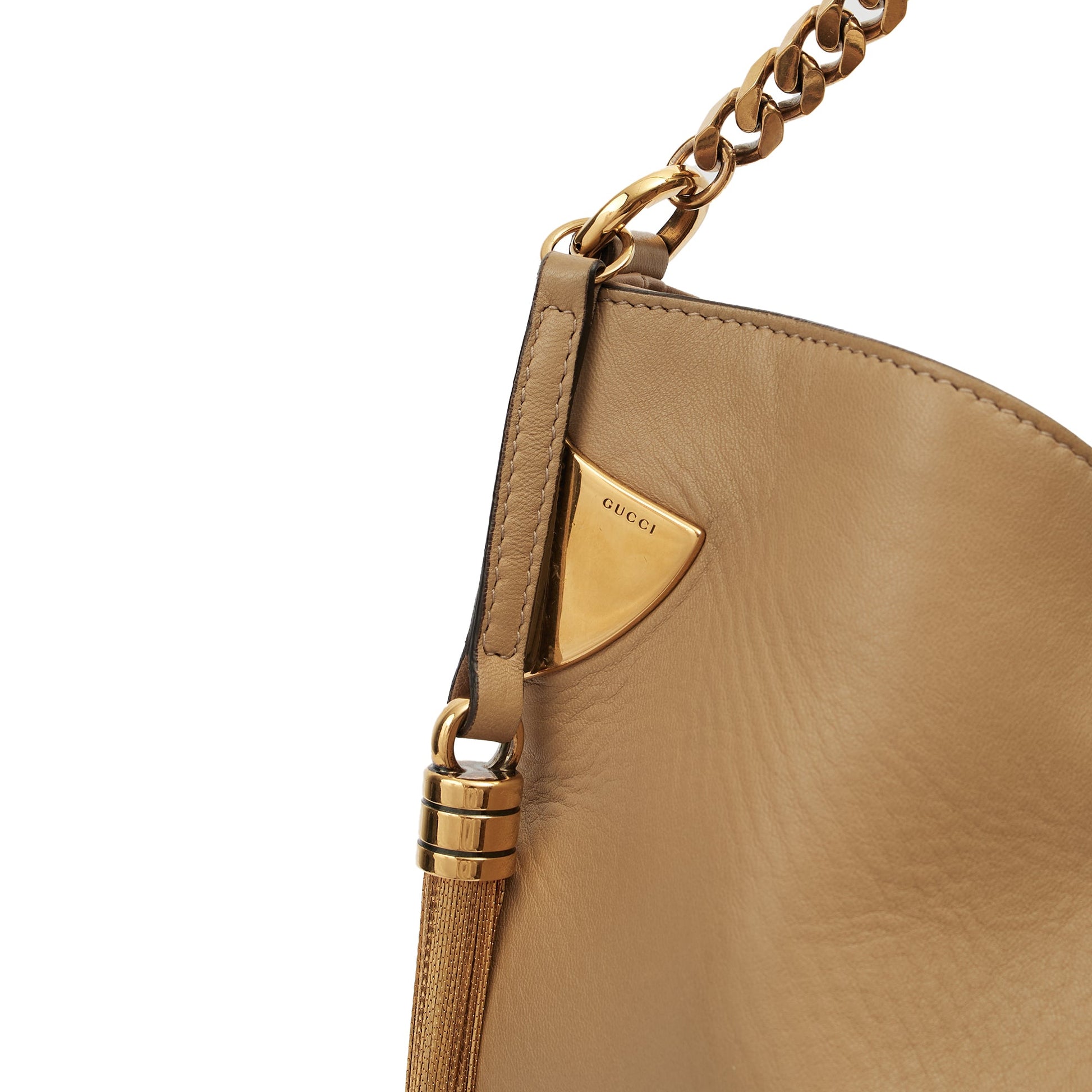 Gucci Shoulder Bag Tote in Neutral, Leather — Alternate View 12