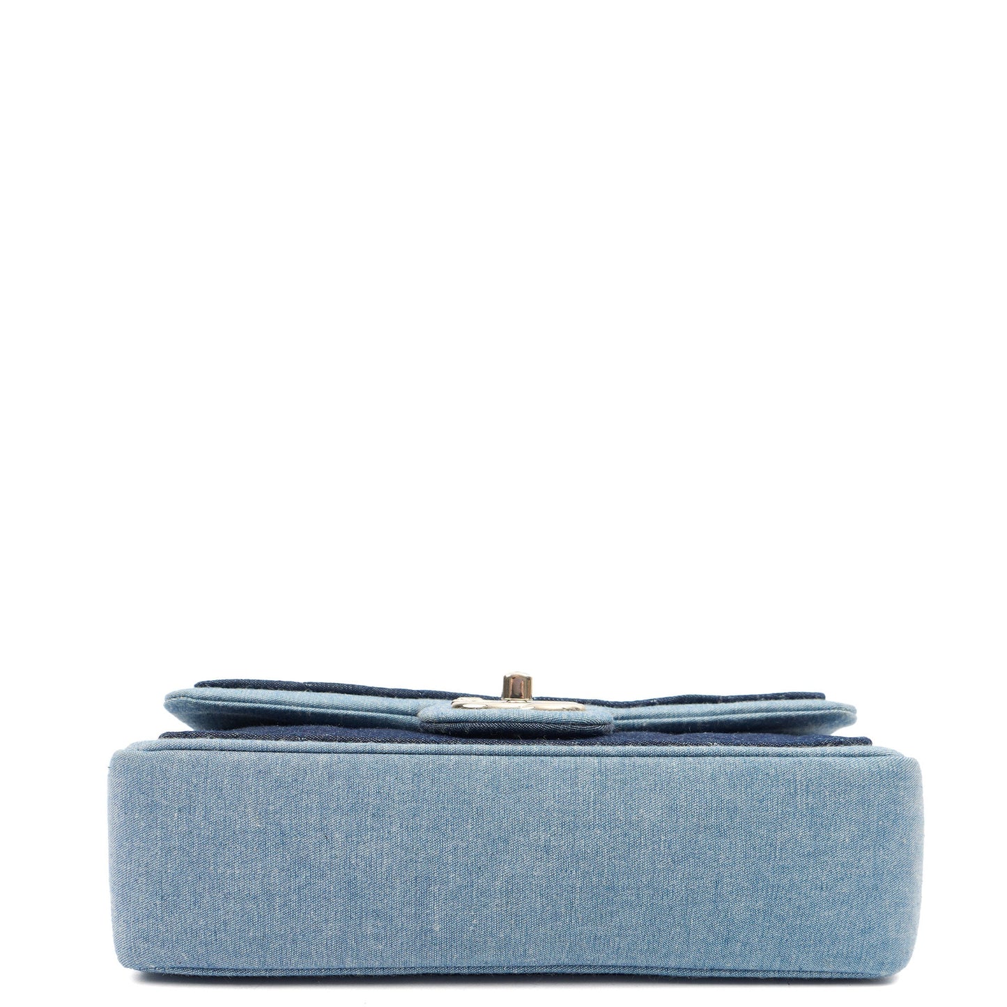 Chanel Cross Body Flap Bag in Navy, Canvas — Alternate View 15