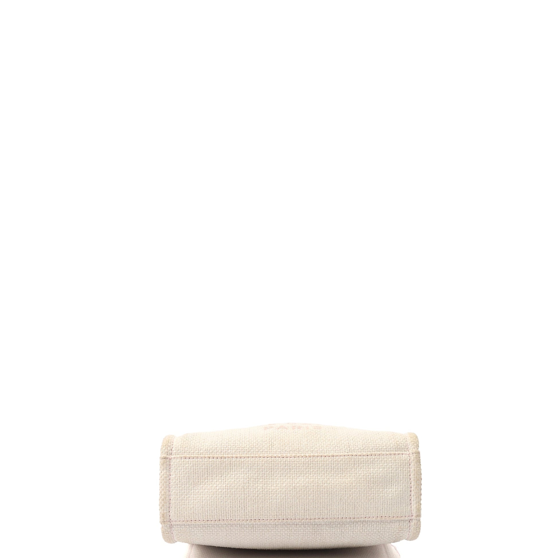 Chanel Tote Deauville Tote - Small in Pink, Fabric — Alternate View 12