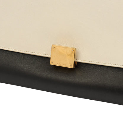 Celine Tote Trapeze - Medium in Black, Leather — Alternate View 18