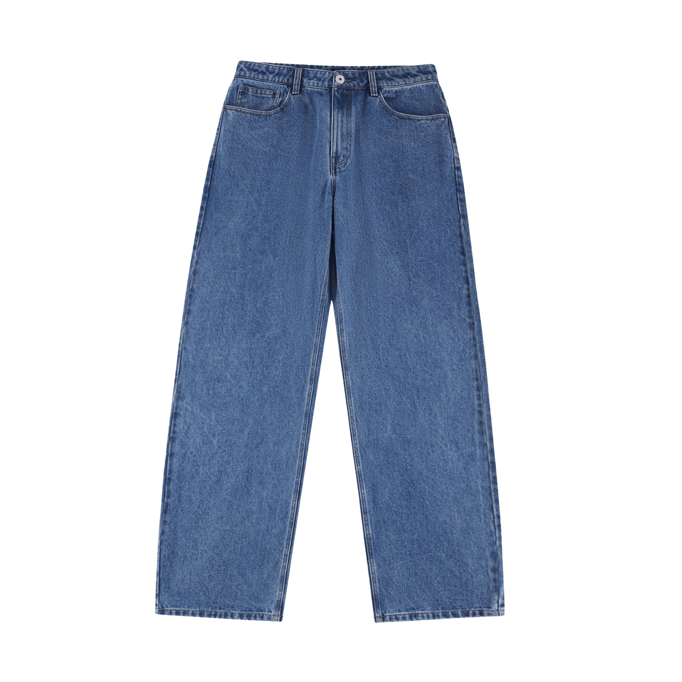 Unknown Baggy Denim 'Indigo' — XXS — Front View
