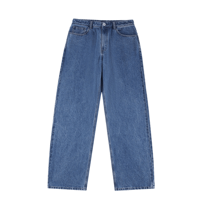 Unknown Baggy Denim 'Indigo' — XXS — Front View