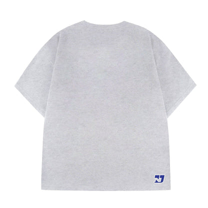 Unknown College Tee 'Grey' — XXS — Side View