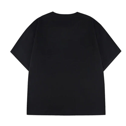 Unknown Motion Tee 'Black' — XXS — Side View