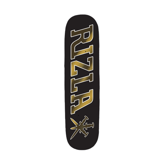 Unknown x Rizla Skate Deck 'Black' — One Size — Front View