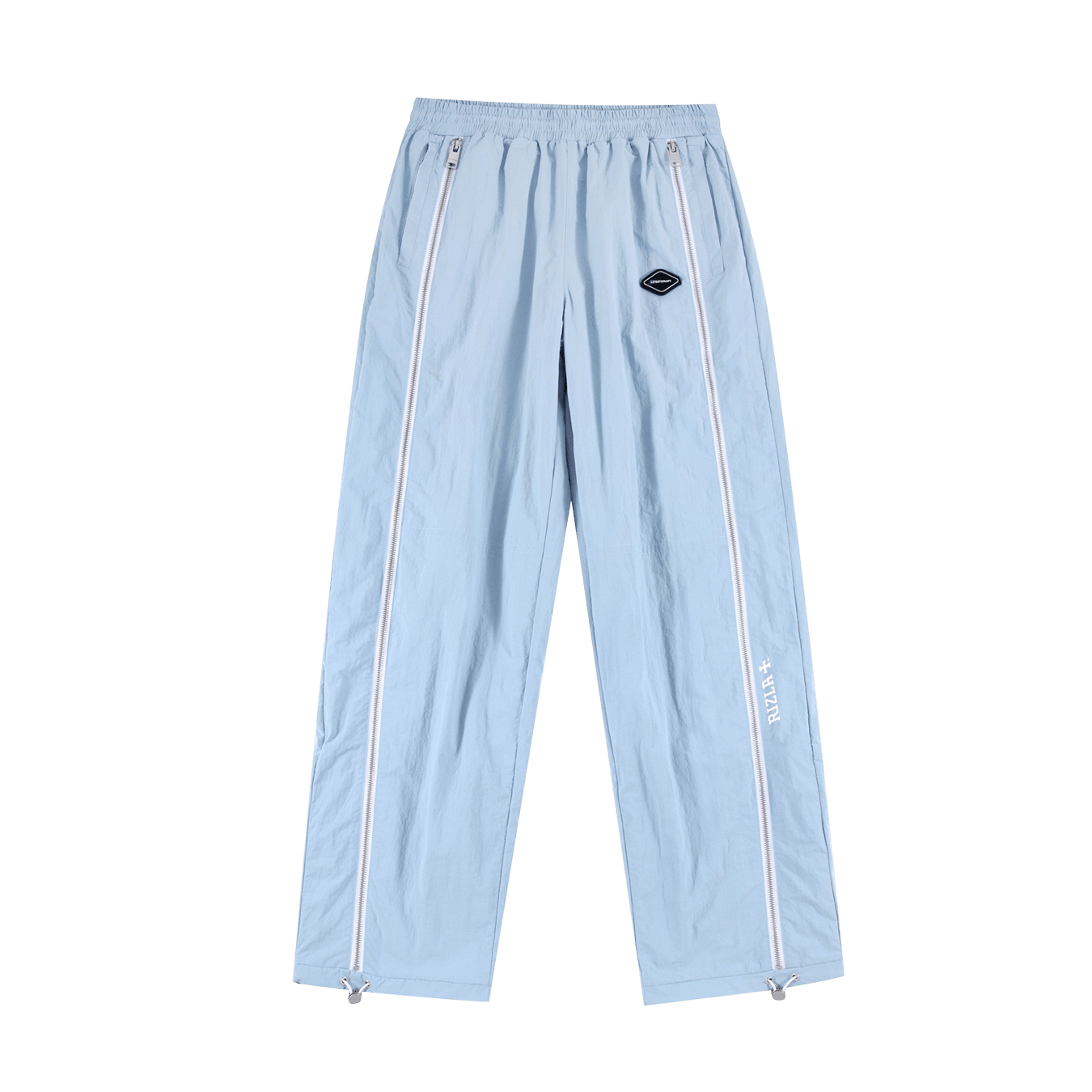 Unknown x Rizla Zip Track Pants 'Blue' — XXS — Front View