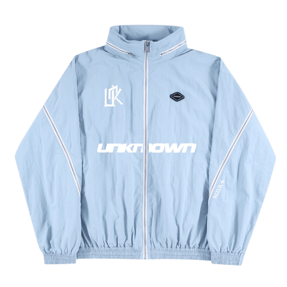 Unknown x Rizla Zip Track Jacket 'Blue' — XXS — Front View