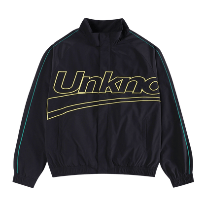 Unknown Team Track Jacket 'Black' — XXS — Front View