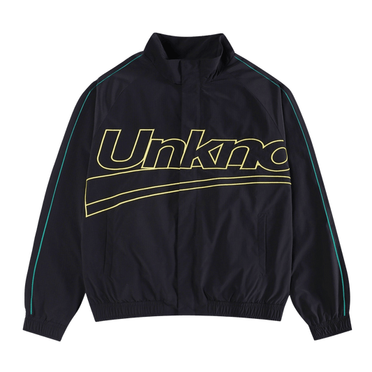 Unknown Team Track Jacket 'Black' — XXS — Front View