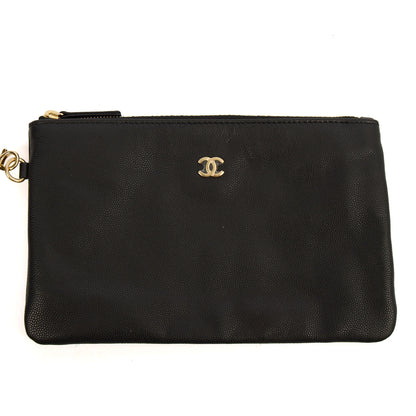 Chanel 25 - Medium in Black, Caviar Leather — Alternate View 11