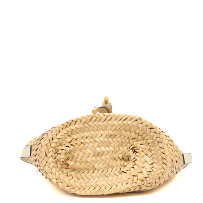 Chloe Tote Marcie Basket Bag- Mini in Neutral, Other — Top View