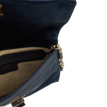 Anya Hindmarch Shoulder Bag Shoulder Bag in Navy, Fabric — Alternate View 18