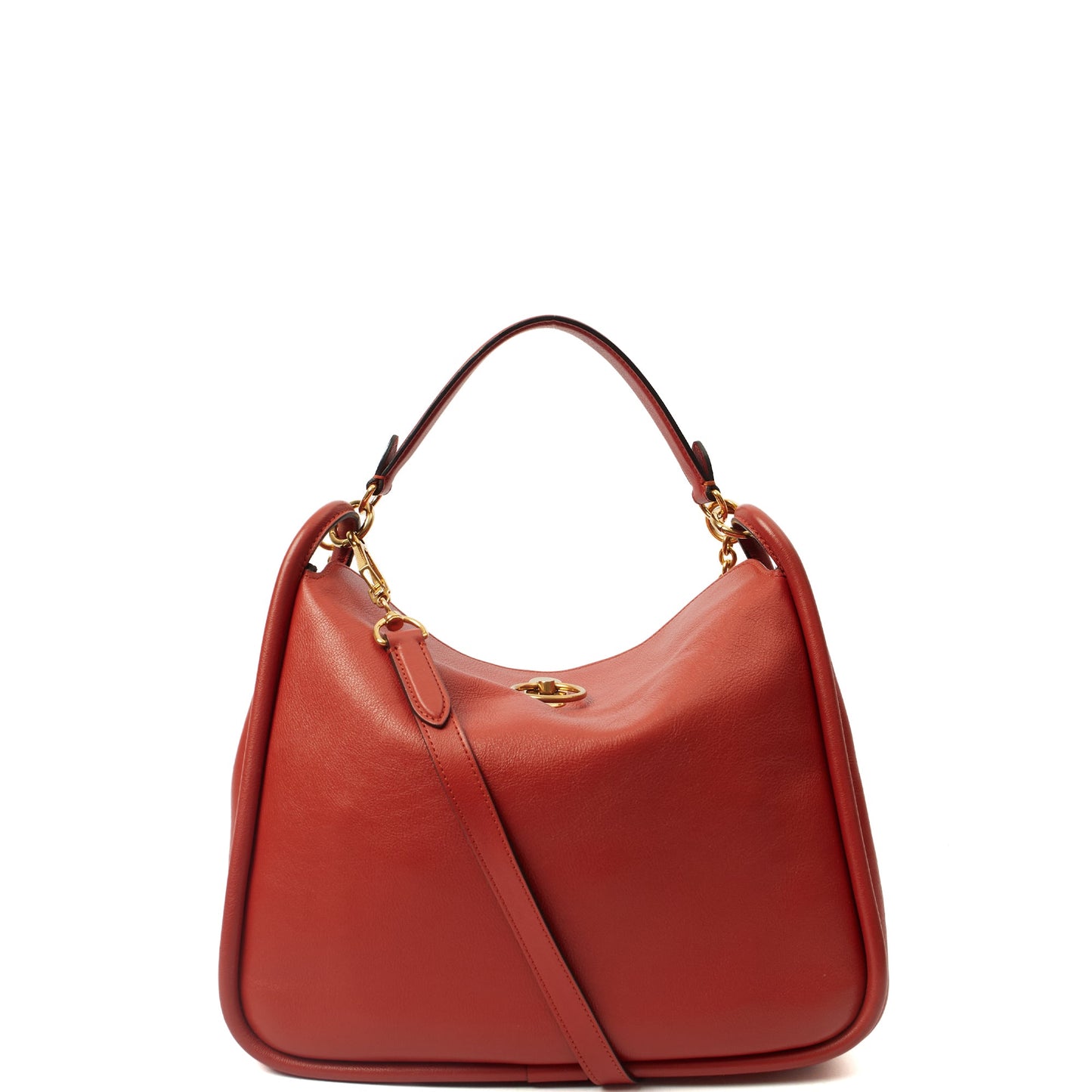 Mulberry Tote Leighton - Small in Red, Calfskin Leather — Alternate View 17