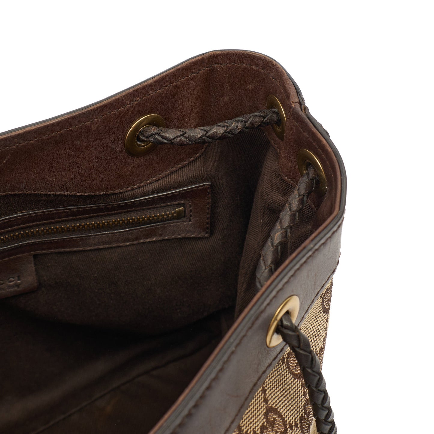 Gucci Tote in GG Supreme, Fabric — Alternate View 7